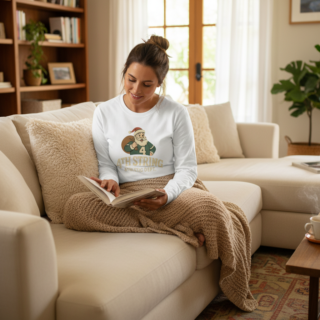 4th String Santa Women's Long Sleeve Tee