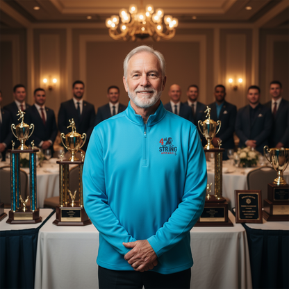 Sudadera ligera con cremallera de un cuarto de 4th String