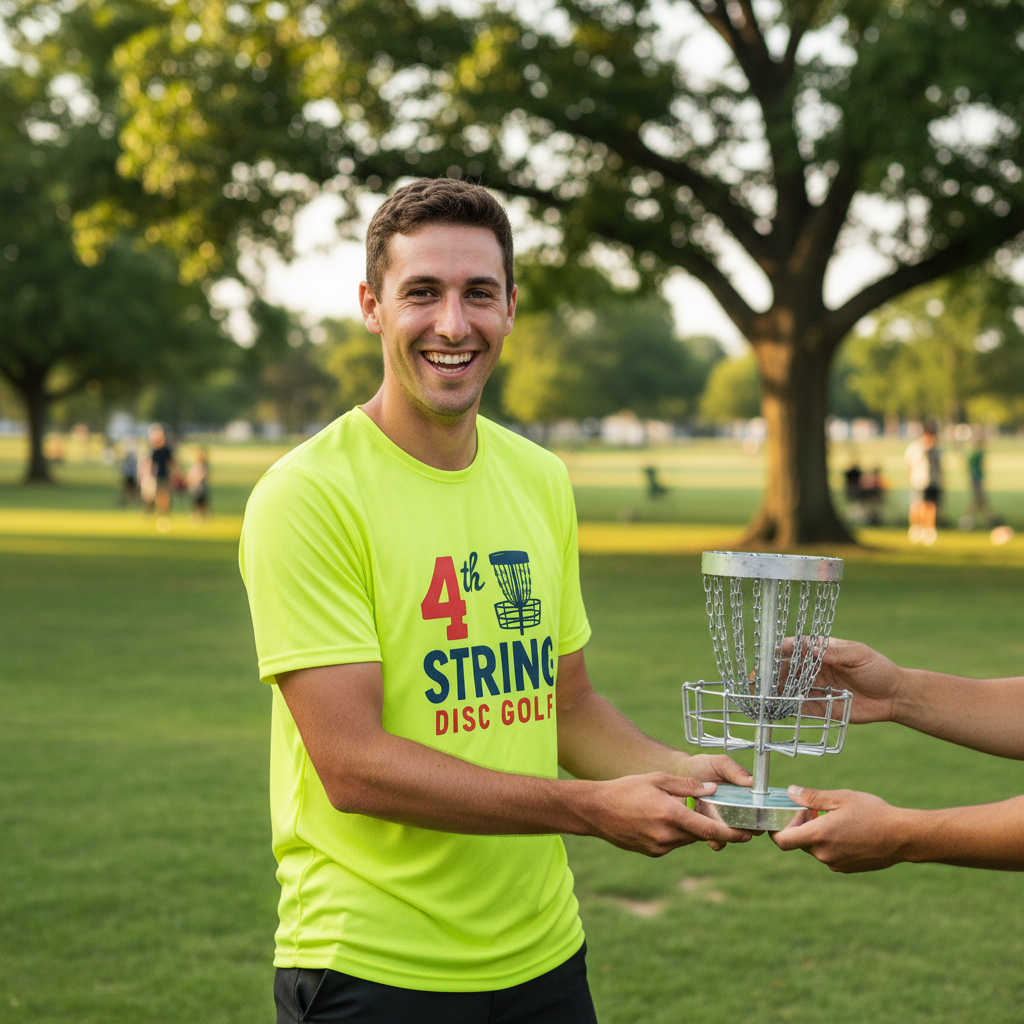Camiseta de disc golf de 4th String