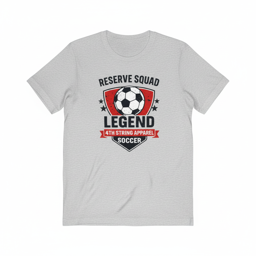 4th String Soccer Reserve Squad t-shirt