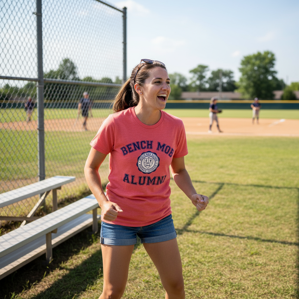 Camiseta relajada para mujer de Bench Mob Alumni